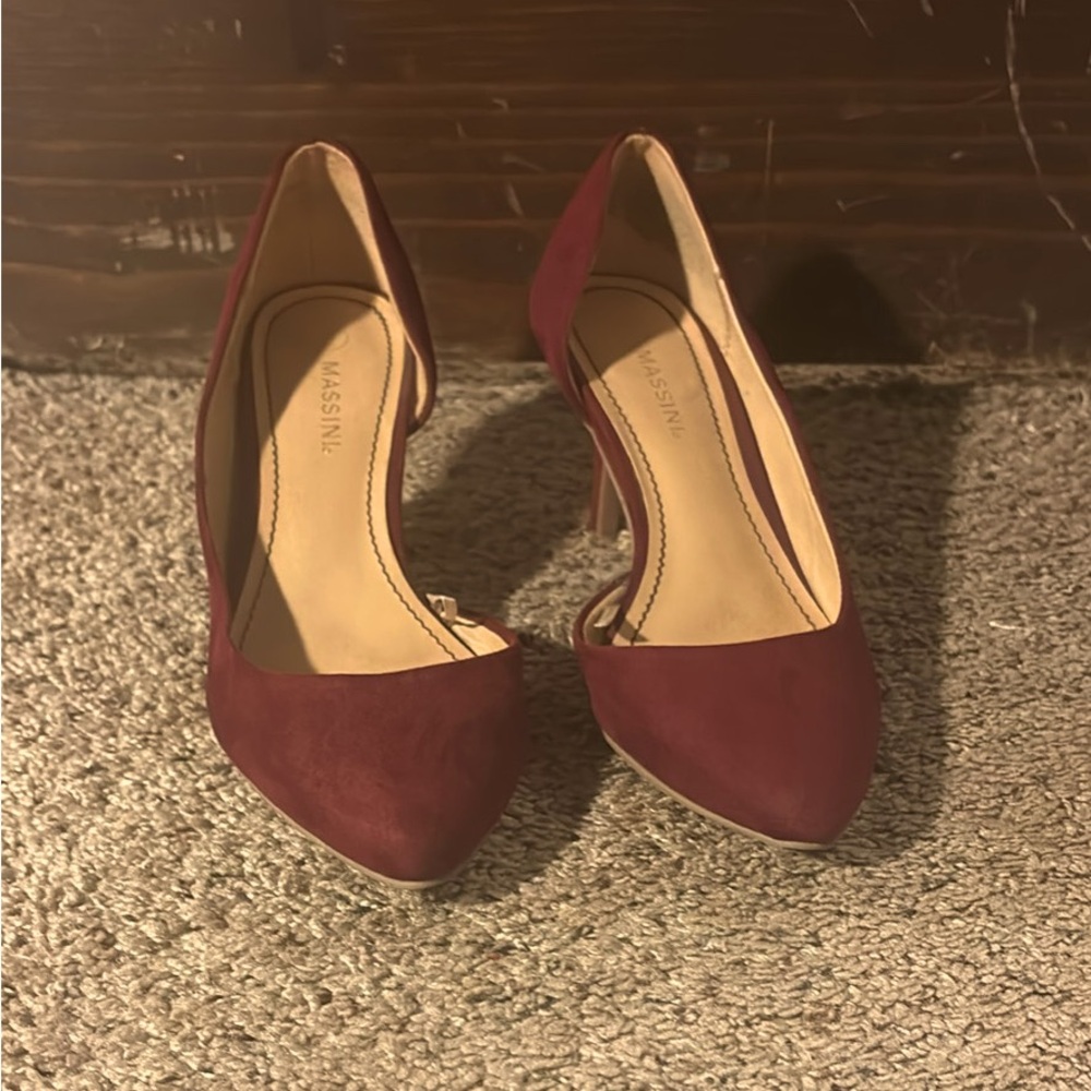 Burgundy Chique Heels